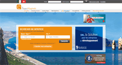 Desktop Screenshot of lespagesmaghreb.com
